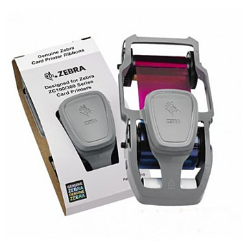 [19018] RIBBON ZEBRA YMCKOK ZC300 200 IMAGENES 800300-360LA