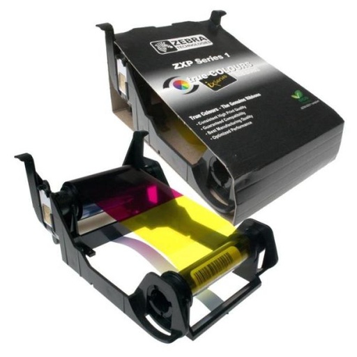 [3700002] RIBBON ZEBRA LOAD-N-GO YMCKO ZC100 100 IMAGENES ZXP SERIES 1 800011-140