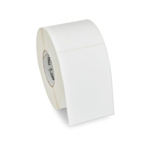 [PV1015] ROLLO DE ETIQUETA ZEBRA Z-ESSENTIALS 540T 4 PULG X 6 PULG NUCLEO 1 PULG 5.1 PULG OD CON PERFORACION 612 ETIQUETAS/ROLLO 10043289