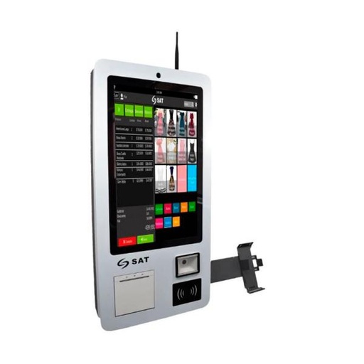 [1902058] KIOSCO TRANSACCIONAL SAT AMERICA KT21LC 21  PULG ANDROID 8.0 IS 4050047000143