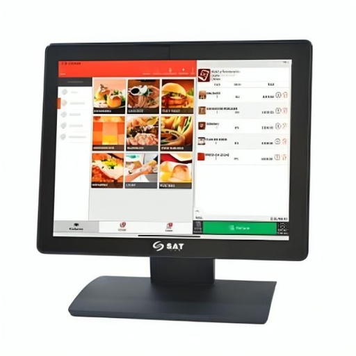 [PV2004] MONITOR PUNTO DE VENTA SAT AMERICA 1054FPH 15 PULG 1024 X 768 VGA HDMI USB TOUCH CAPACITIVO 10 PUNTOS 4070047000123