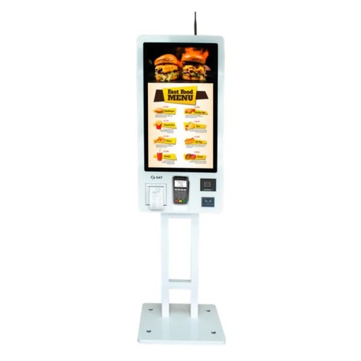 [PV2009] KIOSCO TRANSACCIONAL PUNTO DE VENTA SAT AMERICA KT32AC CORE I5 11VA GEN 8G/128GB P32 SATKT32ACC5-11G8S BLANCO