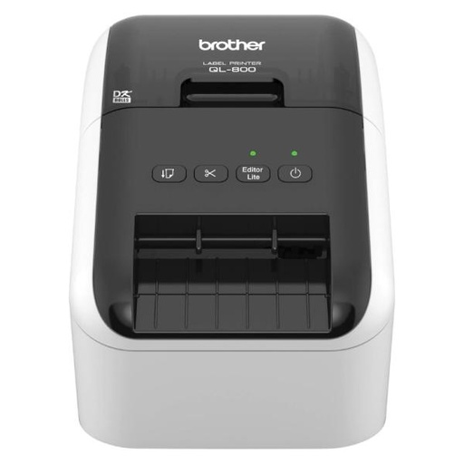 [IM2023] IMPRESORA DE ETIQUETAS BROTHER QL800 TÉRMICA DIRECTA USB NEGRO / BLANCO