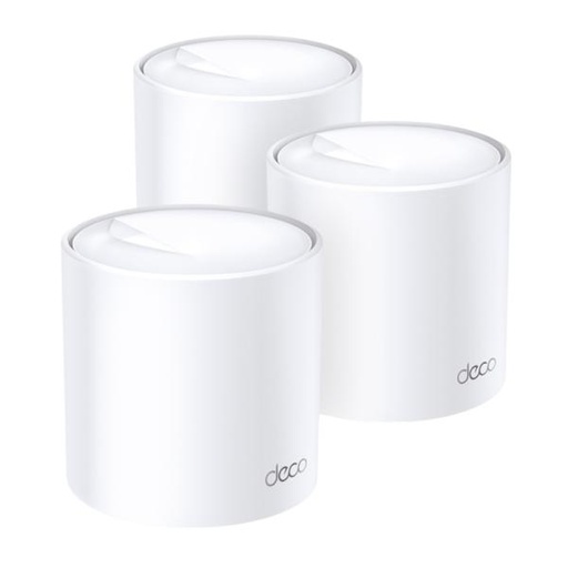 [31059] SISTEMA WIFI TP LINK DECO X20 (3-PACK) DUAL BAND 1800MBPS WI-FI 6 MESH BLANCO