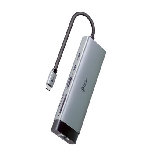 [AC10015] HUB TP LINK UH9120C(UN) USB-C  9 EN 1 3 PUERTOS USB 1 PUERTO USB-C 1 PUERTO USB 3.0 1 PUERTO ETHERNET 1 PUERTO HDMI 1 PUERTO MICRO SD 1 PUERTO SD