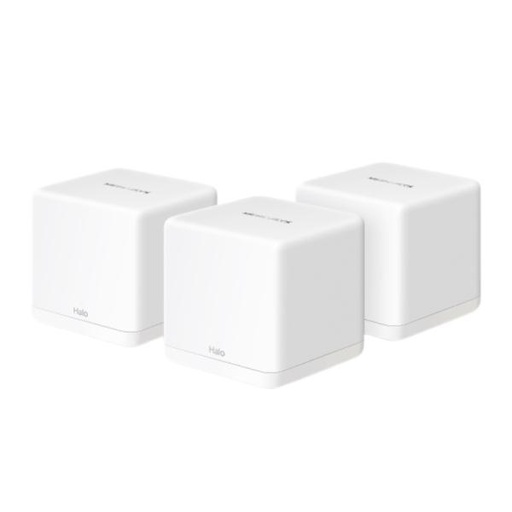[RC3026] SISTEMA WIFI MERCUSYS DECO HALO H60X(3-PACK)(EU) AX1500 MESH DUAL BAND 300 MBPS 2.4 GHZ BLANCO