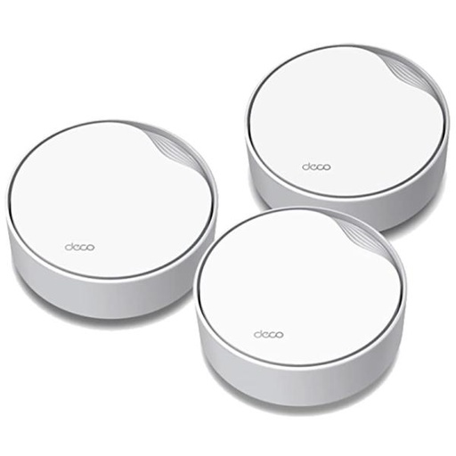 [RC3036] SISTEMA WIFI MESH TP LINK DECO X50-POE(3-PACK) DUAL BAND 2.4GHZ + 5GHZ AX3000 3GBPS