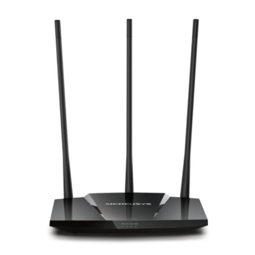 [3101009] ROUTER MERCUSYS MW330HP 2.4 GHZ 300 MBPS WIFI 4 PUERTOS WAN / LAN NEGRO