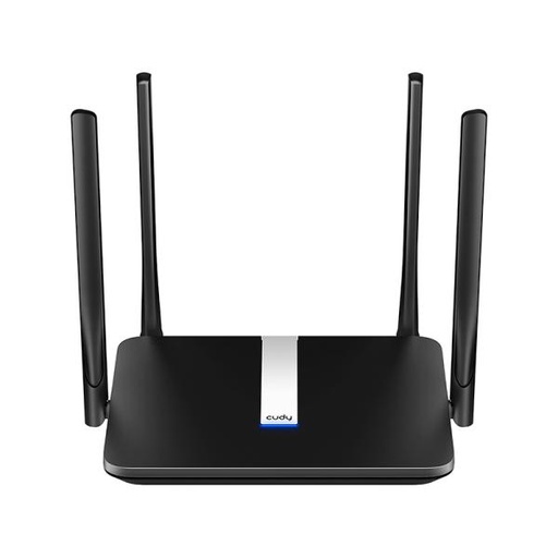 [3101161] ROUTER  CUDY LT500-AU 2.0  5GHZ  AC1200  WIFI 4G LTE CAT.4 CUDY MESH CON ANTENAS DESMONTABLES NEGRO