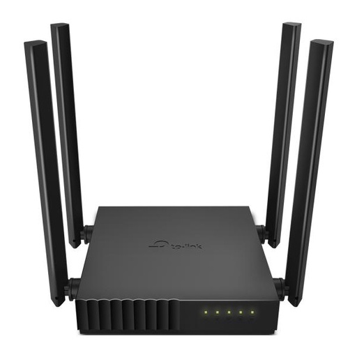 [5700061] ROUTER TP LINK ARCHER C50 2.4 GHZ 5 GHZ AC1200 MU MIMO PUERTO WAN NEGRO