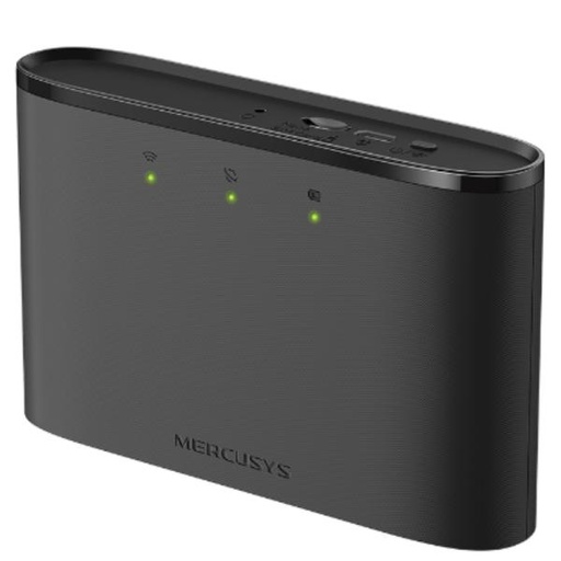 [RC4056] ROUTER PORTÁTIL MERCUSYS MT110 4G 2.4GHZ 150 MBPS HASTA 10 USUARIOS PUERTOS USB NEGRO