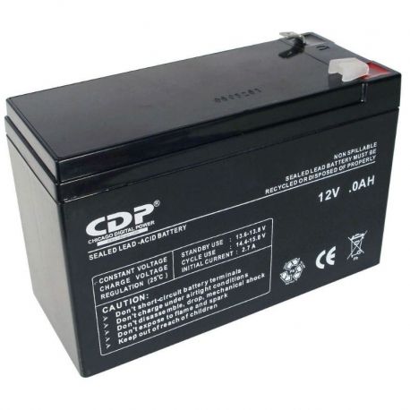 [20009] BATERIA CDP SLB12-7 7AH 12V UPS NEGRO