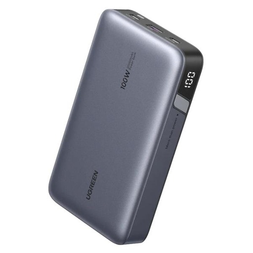 [RE3018] POWER BANK UGREEN PB720 NEXODE 20000MAH USB-C / USB-A PANTALLA LED CARGA RÁPIDA 100W 25188 GRIS