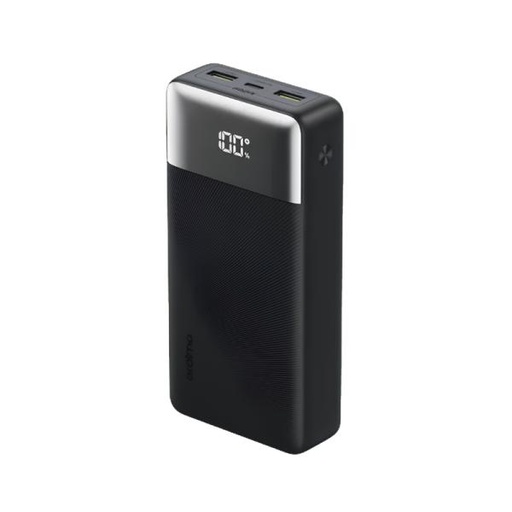 [RE3030] POWER BANK ORAIMO POWERNOVA Q21 OPB-7200Q 20000 MAH CARGA RÁPIDA DE 22.5 W PANTALLA DIGITAL Y CARGA DE 3 DISPOSITIVOS NEGRO