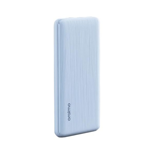 [RE3034] POWER BANK ORAIMO POWERFLOW B11 OPB-1102 10000 MAH CARGA DE 15 W 4 INDICADORES LED Y MODO DE BAJA CORRIENTE CELESTE