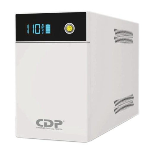 [2001090] UPS CDP LIUPR-655 400VA 200W UPS LINEA INTERACTIVA LITIO LIFEPO4 120VAC 5 TOMAS BLANCO