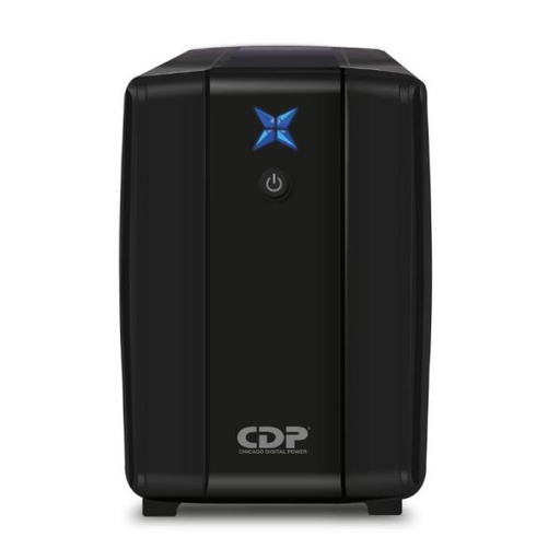 [3900071] UPS CDP R-UPR508 500VA 250W UPS LINEA INTERACTIVA 120VAC AVR 8 TOMAS NEGRO