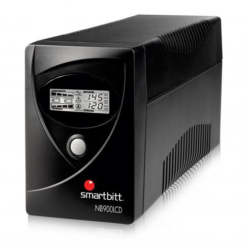 [3900105] UPS SMARTBITT 900VA/480W 6OUTLETS 120V CON PANTALLA LCD SBNB900LCD