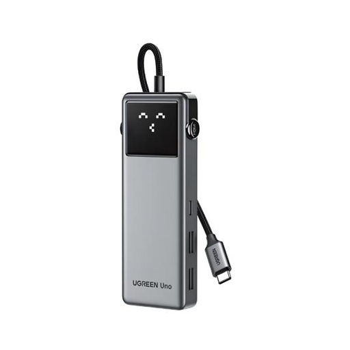 [AC10062] HUB UGREEN 75177 USB-C 2 USB-A 3.0/USB-C/HDMI 2.0 600 MBPS 6 EN 1/4K 60HZ/LED