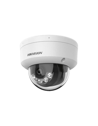 [1803180] CAMARA DOMO HIKVISION DS-2CD1143G2-LIU(2.8MM)(O-STD) 4 MP IP IR HASTA 30 M MICROFONO SMART HYBRID LIGHT DETECCIÓN PERSONAS VEHÍCULOS IP67 IK08 POE H.265 WDR 311322068 BLANCO