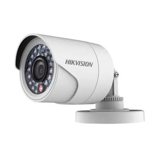 [3102224] CÁMARA MINI BULLET HIKVISION DS-2CE16C0T-IRPF 1 MP EXIR SMART IR CON ALCANCE HASTA 20 M IP67 300507921 BLANCO