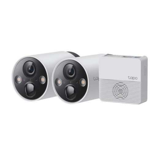 [3107025] CAMARA DE SEGURIDAD TP LINK TAPO SMART WIRE-FREE 2 CAMARAS TAPO C420S2