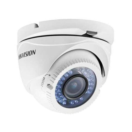 [3200004] CAMARA TURRET HIKVISION DS-2CE56C2T-VFIR3 1.3 MP ANALÓGICA HD 720P ALCANCE IR HASTA 40 M BLANCO