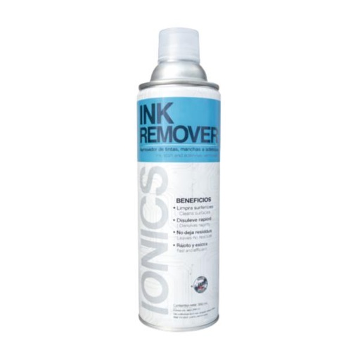 [AC14027] REMOVEDOR DE TINTAS IONICS INK REMOVER AEROSOL 590ML 801013-20