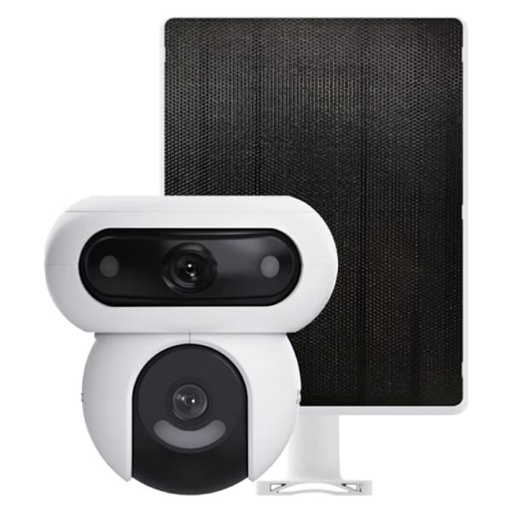 [SG2101] CAMARA DOMO EZVIZ CS-HB90/SP-R100(4MP+4MP) 2K+ WI-FI LENTE DOBLE 2.8 MM / 6 MM 35M AUDIO BIDIRECCIONAL CON PANEL SOLAR 303103361