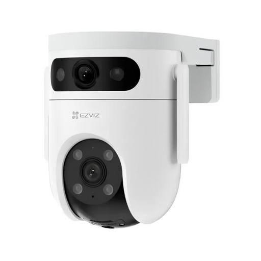 [SG2169] CÁMARA DUAL PT WIFI EZVIZ H9C DUAL 2K R105 2K WIFI 6 2.8MM Y 6MM 30M IR/40M COLOR AUDIO BIDIRECCIONAL 303103786 BLANCO
