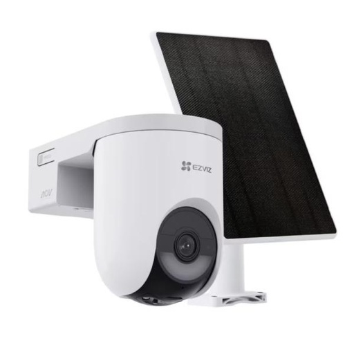 [SG2173] CÁMARA PT 4G SOLAR EZVIZ CS-HB8c/SP-R100(4MP,W4GA)(AM-STD)(Kit) 2K+ H.265/H.264/WIFI/4G 4MM 15M IR AUDIO BIDIRECCIONAL CON PANEL 303103698 BLANCO
