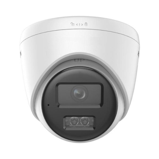 [SG2181] CÁMARA DOMO IP COLORVU HIKVISION DS-2CD1363G2-LIUF(2.8MM)(O-STD) 6MP H.265+/H.265/H.264+/H.264/IP/POE 2.8MM/4MM 30M IR/LUZ BLANCA MICRÓFONO INTEGRADO 311323311 BLANCO