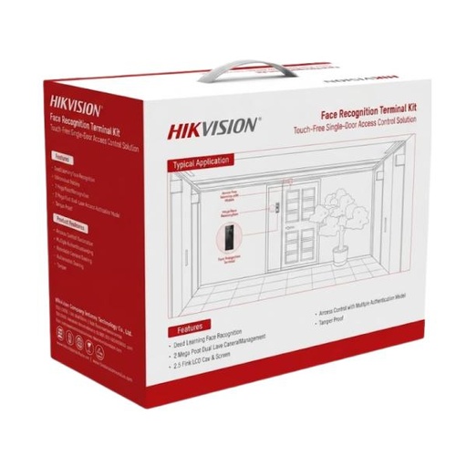 [SG4031] KIT CONTROL DE ACCESO HIKVISION DS-KAS321 TECLADO/HUELLA/CÁMARA 2MP ETHERNET/WIFI/RS-485/WIEGAND/USB 302921882