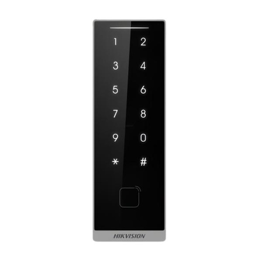 [SG4036] CONTROL DE ACCESO CON TECLADO HIKVISION DS-K1105EMKB(STD) SIN HUELLA SIN CÁMARA RS-485/WIEGAND/OSDP/BLUETOOTH 302922986 NEGRO