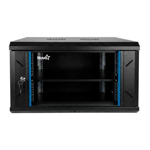 [SG10008] GABINETE DE RED 6U NOVA ACERO/PANEL SPCC CN06U11H001C