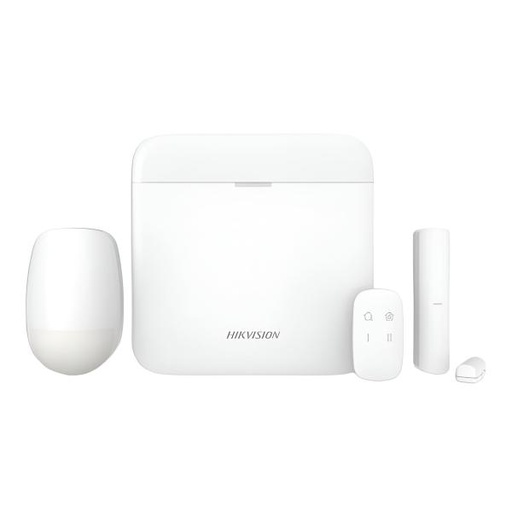 [3102325] KIT DE ALARMA HIKVISION DS-PWA48-KIT-WB (LA)(O-STD) 1 PANEL Y CONTROL REMOTO 302402271 BLANCO