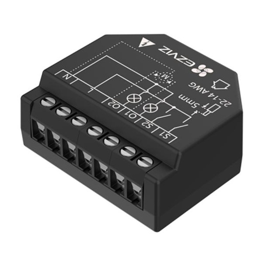 [SH3003] INTERRUPTOR WI-FI INTELIGENTE EZVIZ CS-T36-R100-WM(O-ST) (E) 2.4 GHZ CONTROL POR APP / VOZ 304800314 NEGRO