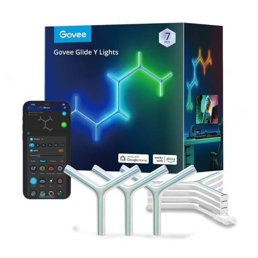 [1205205] LAMPARA DE PARED  GOVEE GILDE Y LIGHT H6065 H6065101