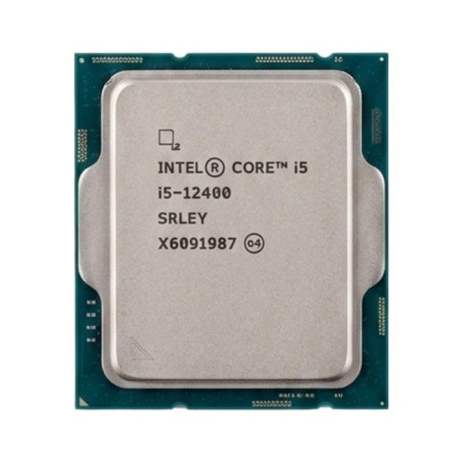 [AC14010] PROCESADOR INTEL TRAY I5-12400 2.5GHZ LGA1700 SIN DISIPADOR CM8071504650608