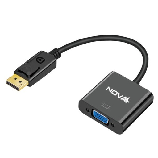 [AC1039] ADAPTADOR NOVA FAA321DV002C DISPLAY PORT A VGA 0.15M NEGRO