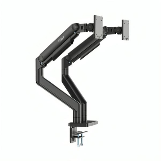 [1226177] SOPORTE DOBLE PARA MONITOR MSI MAG MT201D 17 a 45 PULG 306-3BA9110-LAX NEGRO