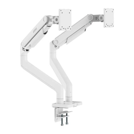[AC12061] SOPORTE DOBLE PARA MONITOR MSI MAG MT201DW 17 A 45 PULG 306-3BA9220-LAX BLANCO