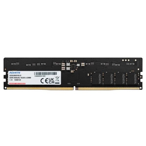 [AM8055] MEMORIA RAM PC ADATA PREMIER 16 GB DDR5 5600 MHZ CL46 1.1 V AD5U560016G-S NEGRO