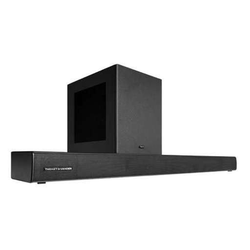 [AS1009] BARRA DE SONIDO THONET & VANDER DUNN GEN 2 100W RMS BLUETOOTH HDMI ARC AUX 3.5MM OPTICA COAXIAL HK096-03580-2