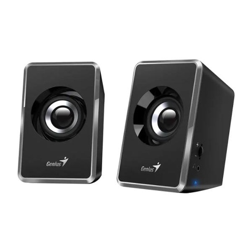 [200] PARLANTE GENIUS SPU125 3W CABLEADO USB-A  / 3.5MM M31730042400 NEGRO