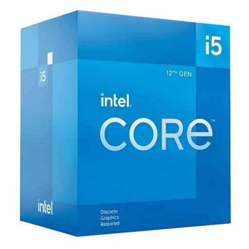 [10087] PROCESADOR INTEL CORE I5-12400F 12VA GEN 2.5 GHZ LGA 1700 BX8071512400F