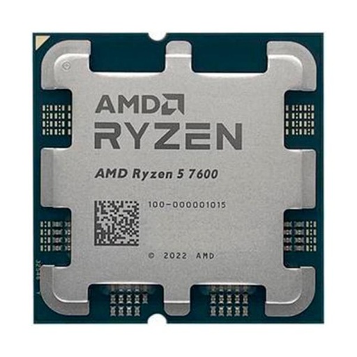 [10122] PROCESADOR AMD RYZEN 5 7600 7MA GEN 5.2 GHZ AM5 100-100001015BOX