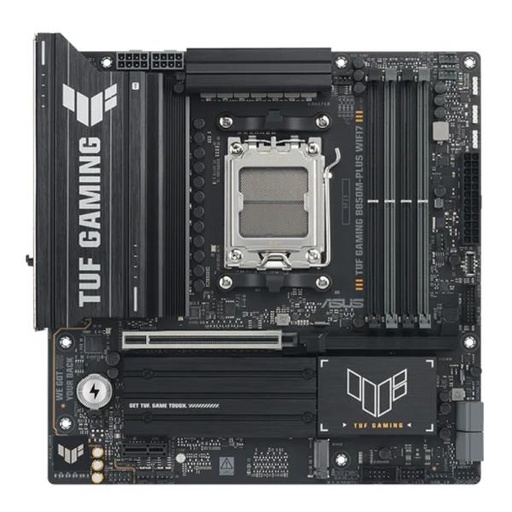 [CP8243] TARJETA MADRE ASUS TUF GAMING B850M-PLUS WIFI7 AM5 MICRO-ATX DDR5 90MB1MU0-M0EAY0 NEGRO