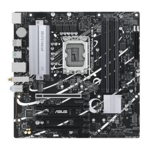 [CP8246] TARJETA MADRE ASUS PRIME B760M-A AX6 II-GSI LGA1700 MICRO-ATX DDR5 90MB1JH0-MVABY1 NEGRO / BLANCO