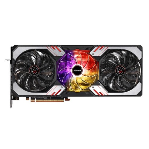 [14665] TARJETA DE VIDEO ASROCK RADEON RX 6800 XT PHANTOM GAMING D 16GB OC GDDR6 2310 MHZ RX6800XT PGD 16GO NEGRO